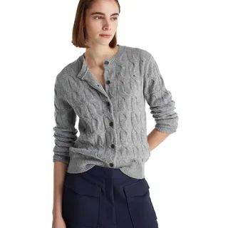Tommy Hilfiger Ww0ww47463 Strickjacke - Mid Grey Heather - L