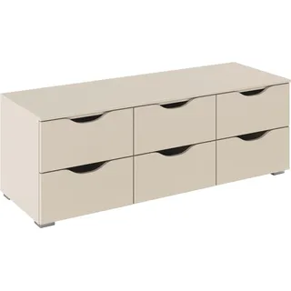Rauch Marlene Lowboard 120 cm Beige Kunststoff/Metall/Holzwerkstoff