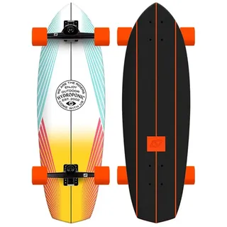 Hydroponic Diamond 32 ́ ́ Surfskate - Lines White - 9.9 Zoll