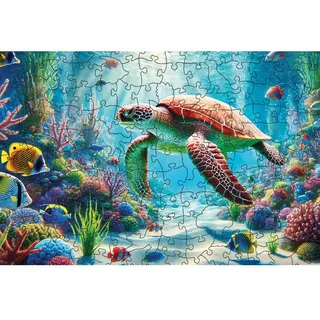 HCM Holzpuzzle - Unterwasserwelt 150 Teile