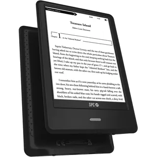 SPC Dickens Light 2 PRO - 6" Touch-E-Reader, Licht, 8GB, Schwarz