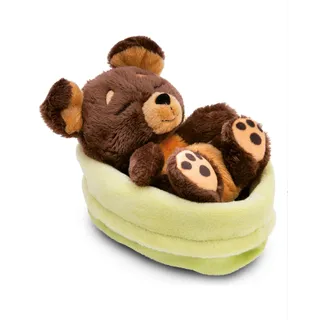 NICI Sleeping Pets Hund 12 cm Braun