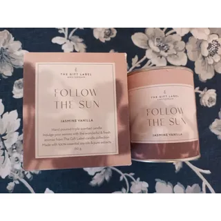 the gift label Amsterdam Duft Kerze 310g in Metalldose NEU fresh cotton vegan