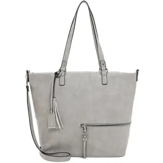 Tamaris Damen Shopper Nele grün - Grau
