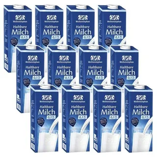 Weihenstephan Milch 0,1 % 12 x 1,0 l