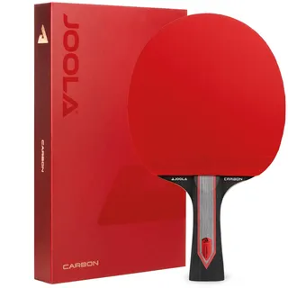 JOOLA Tischtennisschläger RED Carbon Pro/Control/X – Carbon Tischtennisschläger mit Magnetbox