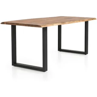 SalesFever Esstisch Akazie Natur Baumkante |