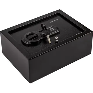 Genie Hand – Biometrischer Tresor mit Fingerabdruck – B-Schloss – Anti-Bounce-Technologie (Safe für die Schreibtischschublade)