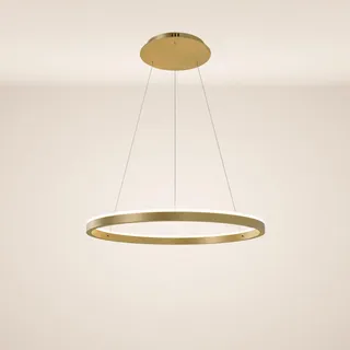 s.luce Ring 1-flg. Ø 80 cm rund Goldfarben/Metall