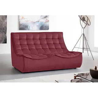 Calia Italia 2-Sitzer »Banjo, italienisches Doppelsofa, als 2-Sitzer oder als Modulsofa«, Design und Komfort im Einklang lila