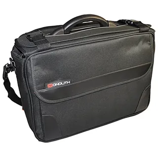 Masters monolith 2000002168 - Pilotenkoffer Soft aus Nylon, Aktenkoffer 21 Liter, 15,6 Zoll Laptopfach, schwarz