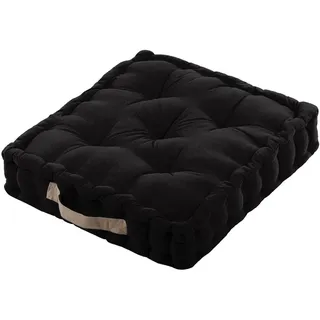 Stof Duo Bodenkissen 45 x 45 cm Schwarz