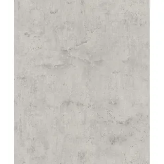 Rasch Textil Vliestapete 10,05 m x 0,53 m 407341 Grau/Silber