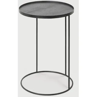 Ethnicraft Indoor Beistelltisch Metall 49x49x66 cm Rund