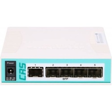 Bild von CRS106-1C-5S L5 5xSFP 1G, 1xGigabit LAN PoE / SFP combo, Desktop case (MT CRS106-1C-5S)