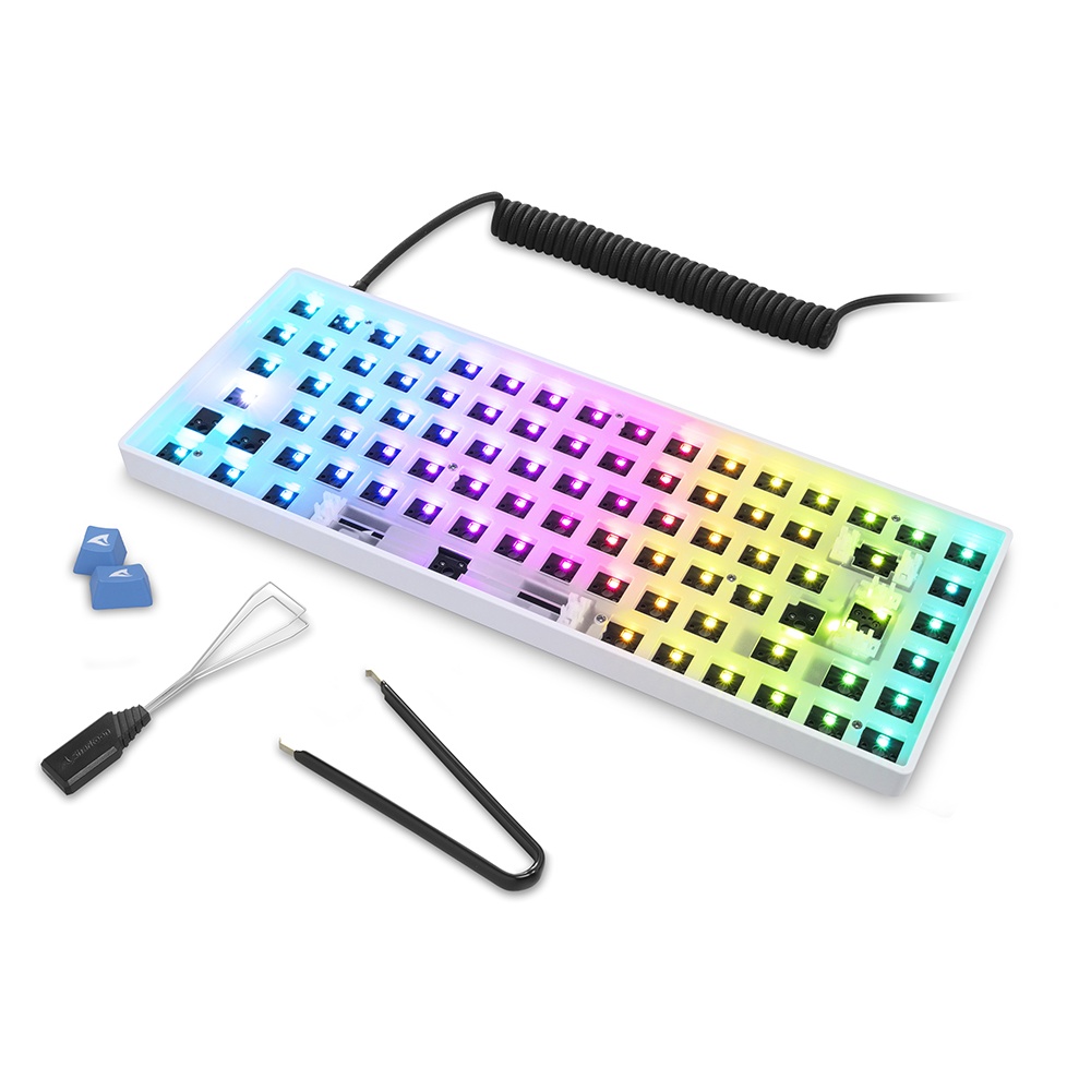 Bild von Skiller SGK50 S3 Barebone Gaming Tastatur, weiß,