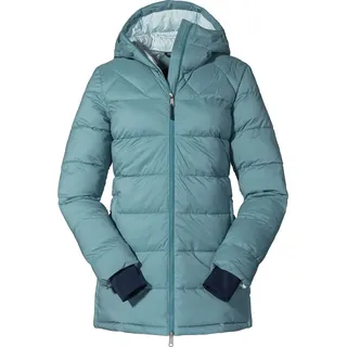 Schöffel Insulated Parka Boston L, wasserabweisender, winddichter Parka, funktioneller und stylischer Wintermantel, cloudy storm, 40