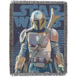 Northwest Star Wars gewebte Wandteppich-Überwurfdecke, 121,9 x 152,4 cm, allein