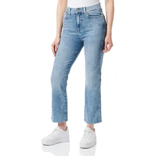 7 For All Mankind Damen Jshsc120 Jeans, Light Blue, 27 EU