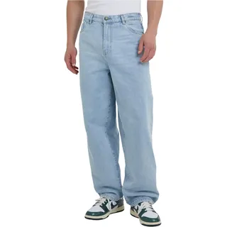 Urban Classics Herren Jeans Heavy Ounce Baggy Fit Jeans, Loose Fit Jeans für Männer, Weites Bein, Stone Washed, erhältlich, Größen 28-38