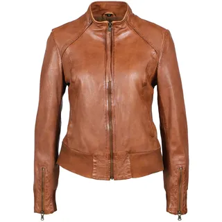 Freaky Nation Lederjacke "Fine-FN", braun