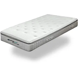 Betten-ABC Hotelmatratze GrandLux - mittelfeste Taschenfederkernmatratze mit Klimafaserbezug - 180 x 200 cm
