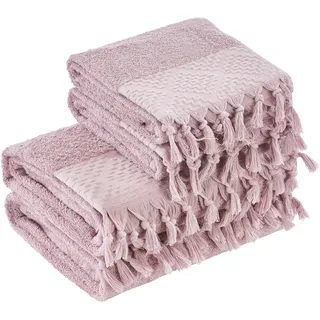 done.® Provence Bohéme Handtuchset 4-tlg. rosa