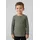 Jungen Nmmkab Ls Noos Langarm Shirt Dusty Olive/Detail melange 110