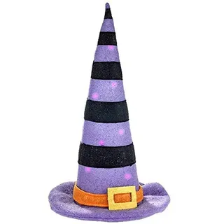 Comarco Sa 11964 Halloween-Dekorationen, Kunststoff, mit Filz, Violett, 30 x 30 x 60 cm