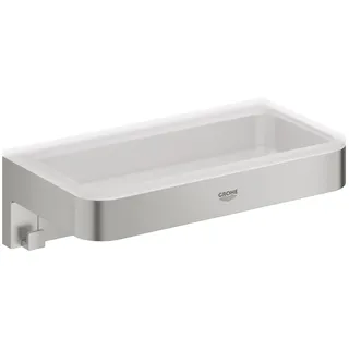 Grohe Start Cube - Seifenschale (verdeckte Befestigung, langlebig), supersteel,