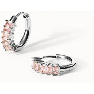 PURELEI Pink Love Ohrringe mit Zirkonia Steinen