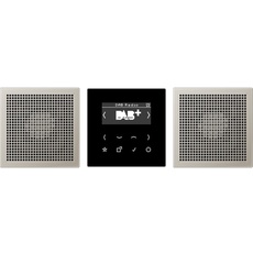 JUNG DABES2 Smart Radio DAB+ Set Stereo (Radio Tuner), HiFi Komponente