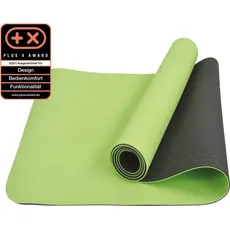 Bild Bicolor Yoga Fitnessmatte lime/anthracite (960167)