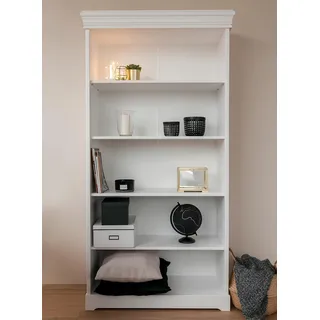 Klassisch Regal Wohnzimmer Schränke Holz Regale Bücherschrank Landhaus Stil