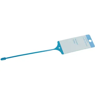 100 Schlüsselanhänger Werkstatt FIX, zweisprachig (Deutsch/Englisch)  blau, PP