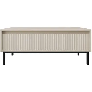 Mirjan24 Ozmi Beige Holzwerkstoff 100 x 40 x 50 cm