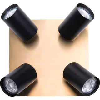 NÄVE Deckenleuchte FRIDA schwarz gold