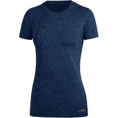 Bild T-Shirt Premium Basics, marine meliert, 42