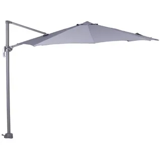 Garden Impressions Hawaii S Sonnenschirm - Ø300 carbon black/ Hellgrau