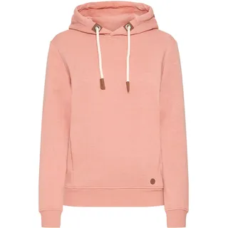 Kapuzenpullover OXMO "Hoodie OXMille", Damen, Gr. L, braun (cameo braun melange), Obermaterial: 55% Polyester PES. 45% Baumwolle CO., Pullover Kapuzenpullover