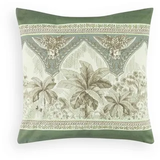 Bassetti KISSENHÜLLE TWILL zu TW BOBOLI VERDE 100% Baumwolle Lizens/Zertifikat: 40x40 florales Muster *9329860 HW 2024 Neuheiten