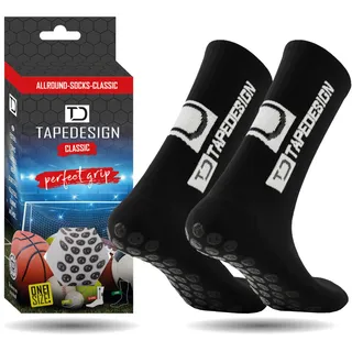 TapeDesign Allround Classic Socken Schwarz Einheitsgröße