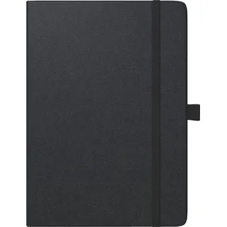 BRUNNEN 1078166907 Buchkalender Premium Mod. 781 2027 A4, Kunststoff, schwarz: 2 Seiten = 1 Woche, halbstündliche Einteilung von 7-21 Uhr, nicht Sa. und So.