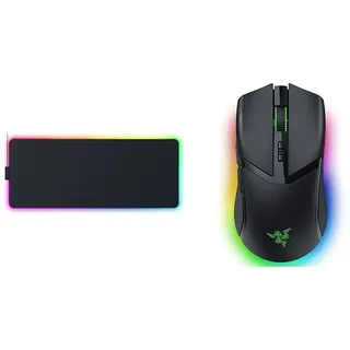 Razer Strider Chroma - Hybrid-Gaming-Mauspad Chroma RGB & Cobra Pro - Individuell kabellose Gaming-Maus mit RGB