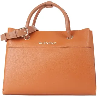 Valentino Alexia Shopping Bag Kunstleder Brown/Gold