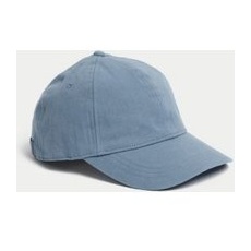 Mens M&S Collection Baseball Cap - Dusty Blue, Dusty Blue - One Size