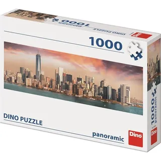 DINO Panoramapuzzle Manhattan in der Abenddämmerung, New York 1000 Teile