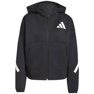 adidas Z.N.E. Reißverschlusspullover Black / White S