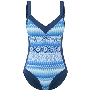 Badeanzug Sunflair blau