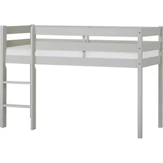 Hoppekids Spielbett »ECO COMFORT, Hochbett, in 2 Einzelbetten teilbar« Höhe 72cm, Farbe & Größe & Matratze, grau